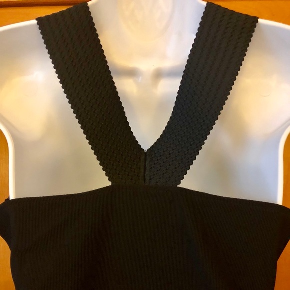 NWT Armani Exchange Black Top Sz M - Picture 4 of 5